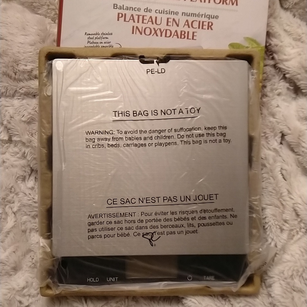 *NIB* Stainless steel Digital Kitchen Scale - Picture 8 of 9
